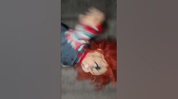 Thumbnail of ATTACKED BY CHUCKY DOLL!! #chucky #chuckydoll #goodguydollchucky #shorts