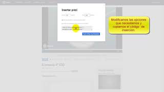 Incrustar un prezi en Moodle