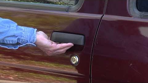 Affordance Example: Car Handles - Intro to the Design of Everyday Things