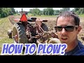 How to plow? - Plow with 1965 International Farmall 656 & Kevrneland Hydrein MD 3-14" plow