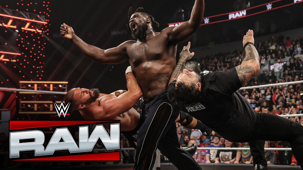 Oba Femi salva a Penta & Je'Von Evans del ataque de The Vision en vísperas de Money In The Bank