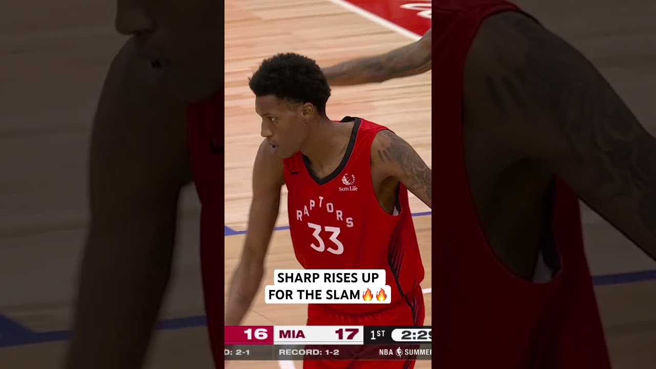 Jamarion Sharp elevates for the big poster alley oop dunk