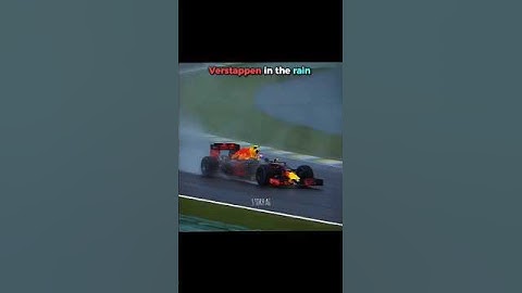 Max Verstappen DRIFTING an F1 Car in Rain Like a BOSS 🌧💀 #F1 #shorts #car