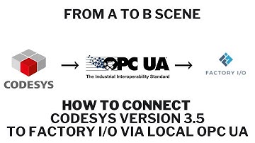 How to connect Codesys to factory IO using OPC server
