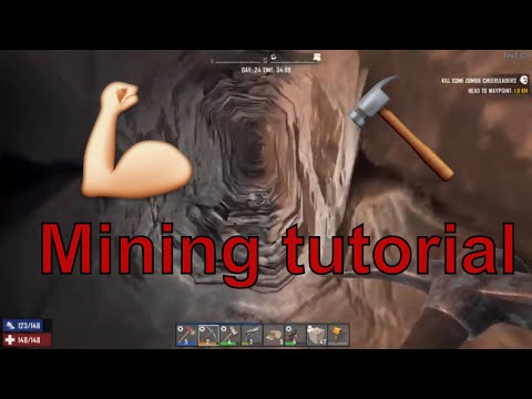 7 dias para morrer alpha 18 (insano) tutorial Mining ou pelo menos como eu faço isso e funciona muito bem para mim ????