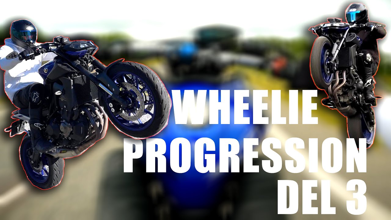 Wheelie Progression del 3 Växla & bakbroms YouTube