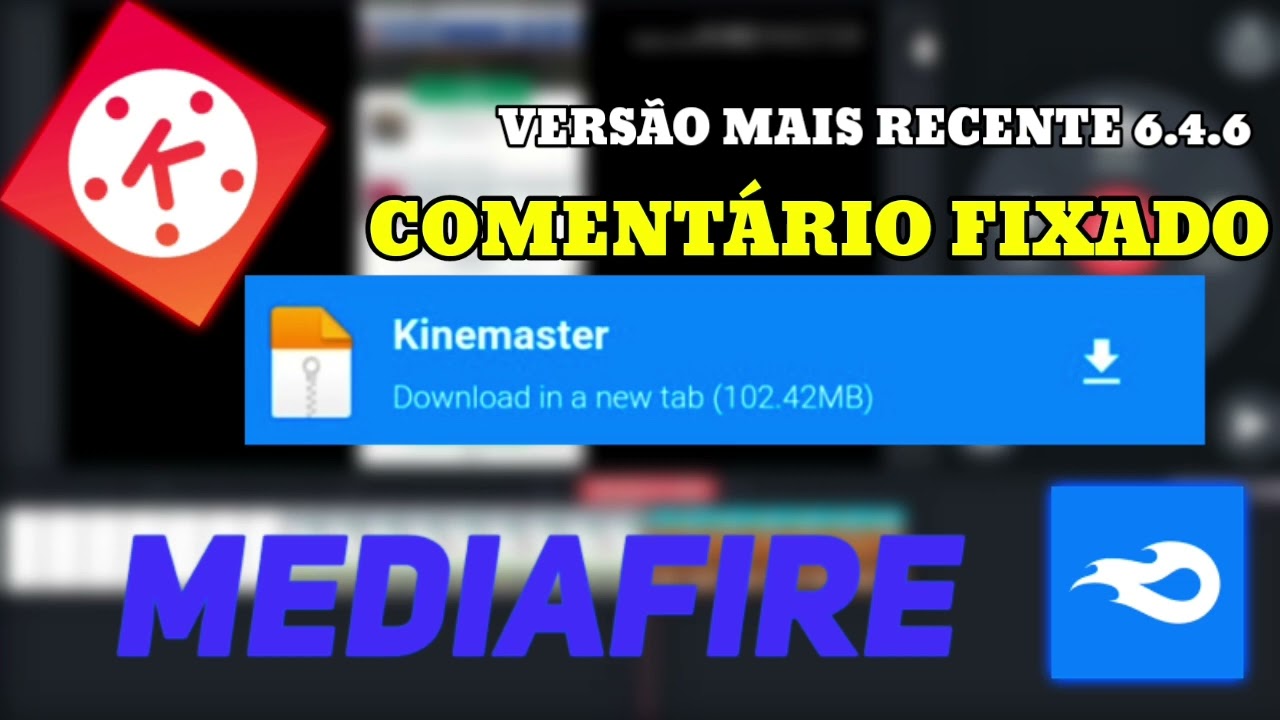 DOWNLOAD KINEMASTER PRO ÚLTIMA VERSÃO LINK MEDIAFIRE