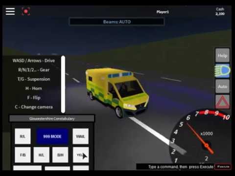 Roblox Uk Ambulance Blue Light Run Down Motorway Youtube - uk ambulance roblox