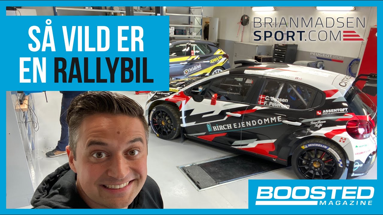 SÅ vild er danske Rally-biler hos BrianMadsenSport.com
