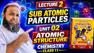 Sub atomic particles Unit 02 Chemistry Class 11 New Book, FBISE, NBF