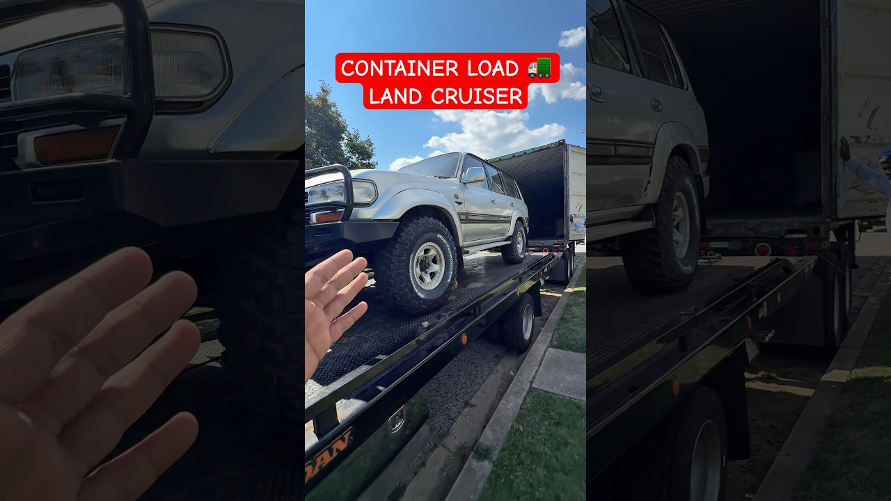 How I Loaded a Classic Land Cruiser Into a Shipping Container 🚛📦 