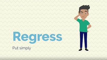 Regress – put simply.