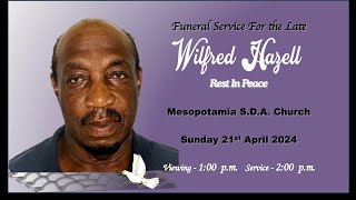 Funeral for Wilfred Hazell