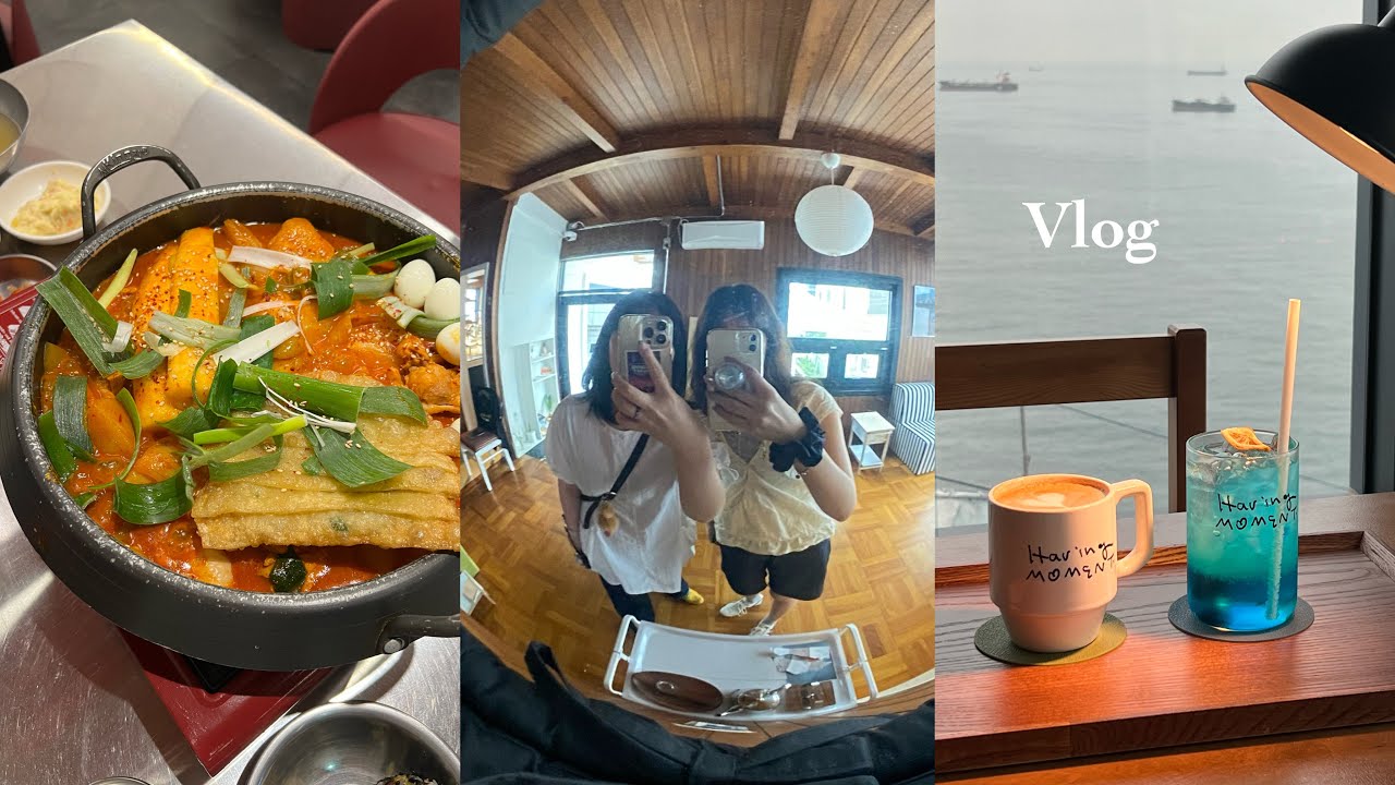 【韓国旅行】釜山でカフェ巡りVlog（부산여행）