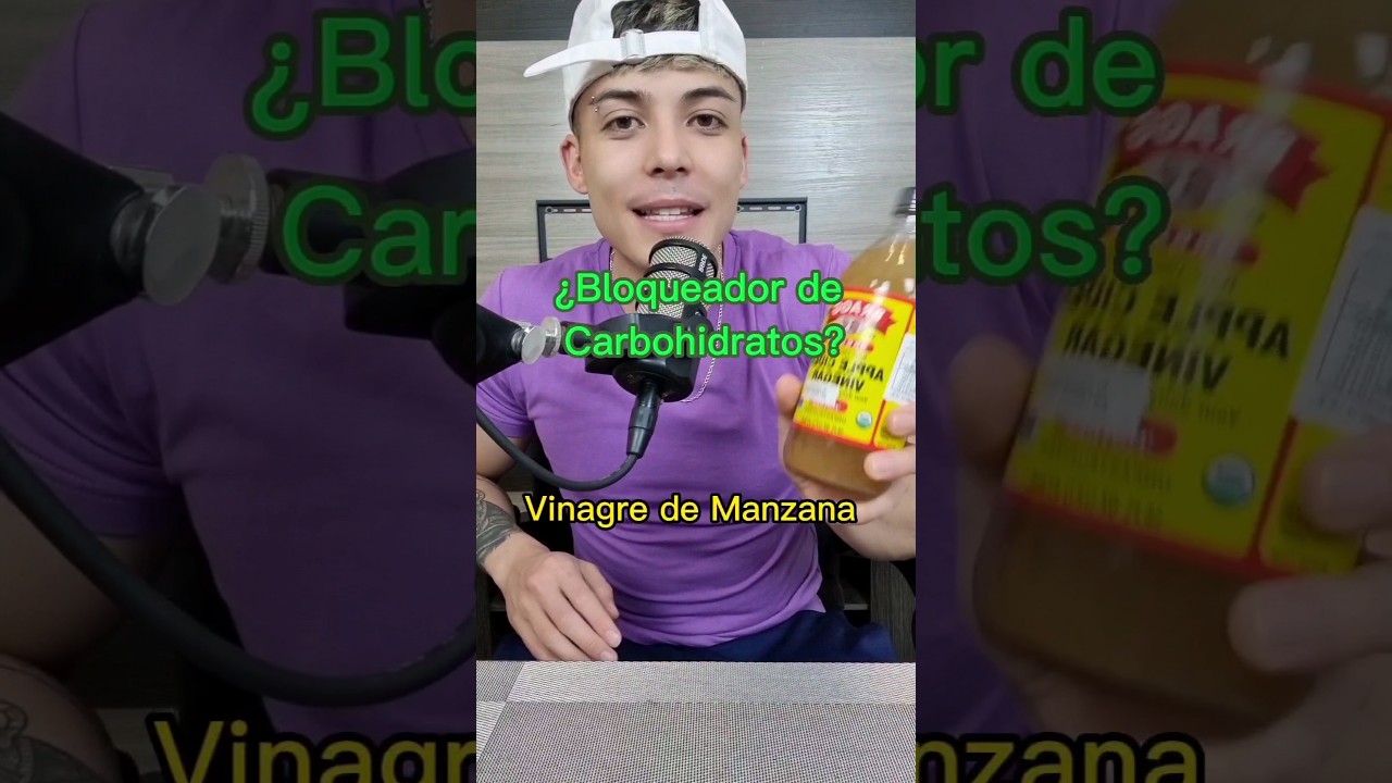 Vinagre de Manzana y Glucosa: ¿El Secreto para Bloquear Carbohidratos?