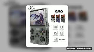 BOYHOM R36S Retro Handheld Video Game Console Linux System 3.5 Inch IPS Screen R35s Pro Portable Poc