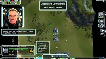 Supreme Commander Forged Alliance Tutorial Gameplay