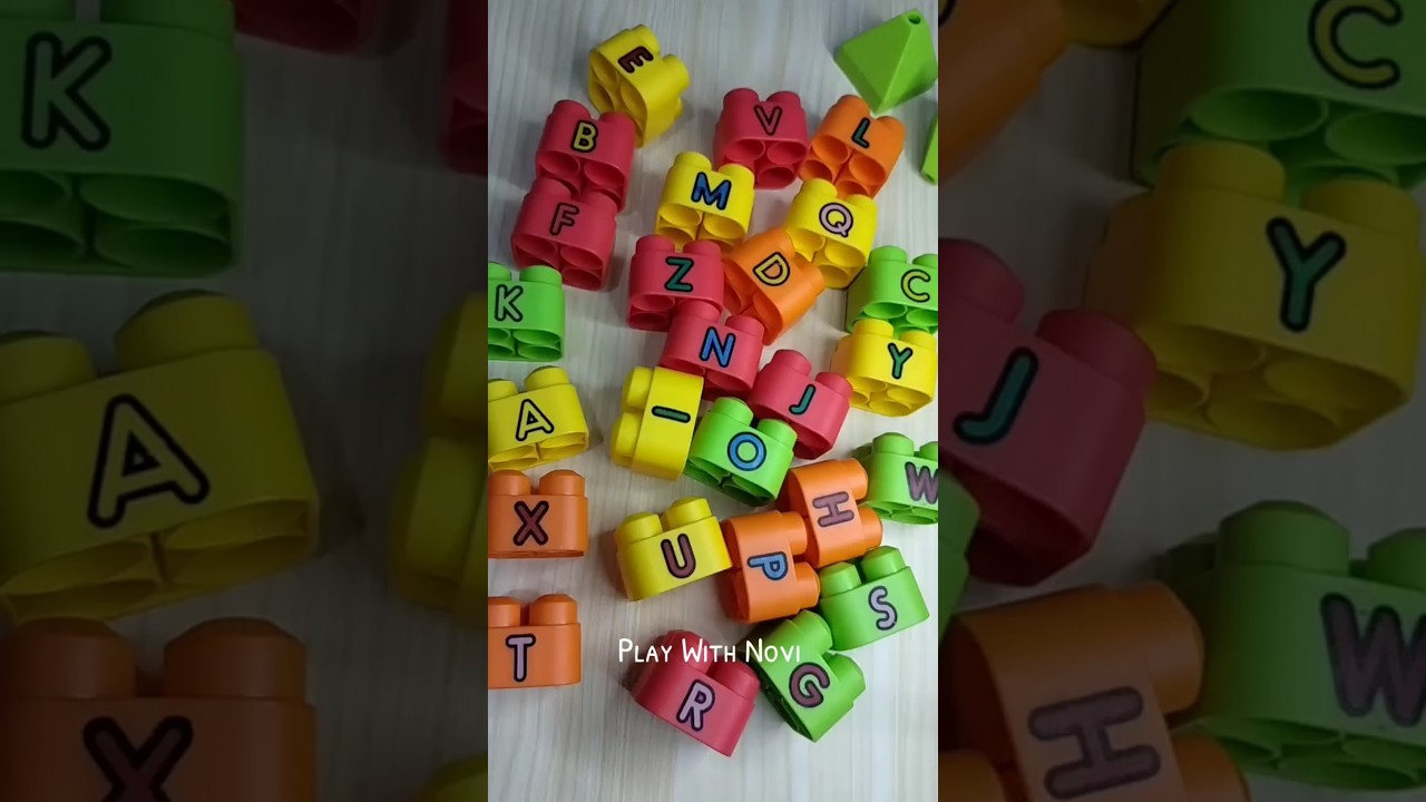 let's stack the alphabet blocks part 1 