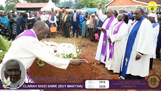 CELEBRATION OF LIFE WELL LIVED OF THE LATE CLARAH SIGEI SAWE