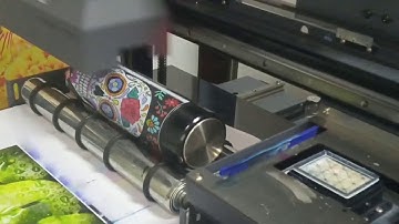 Focus A3 UV printer Combo Jet bottle printing