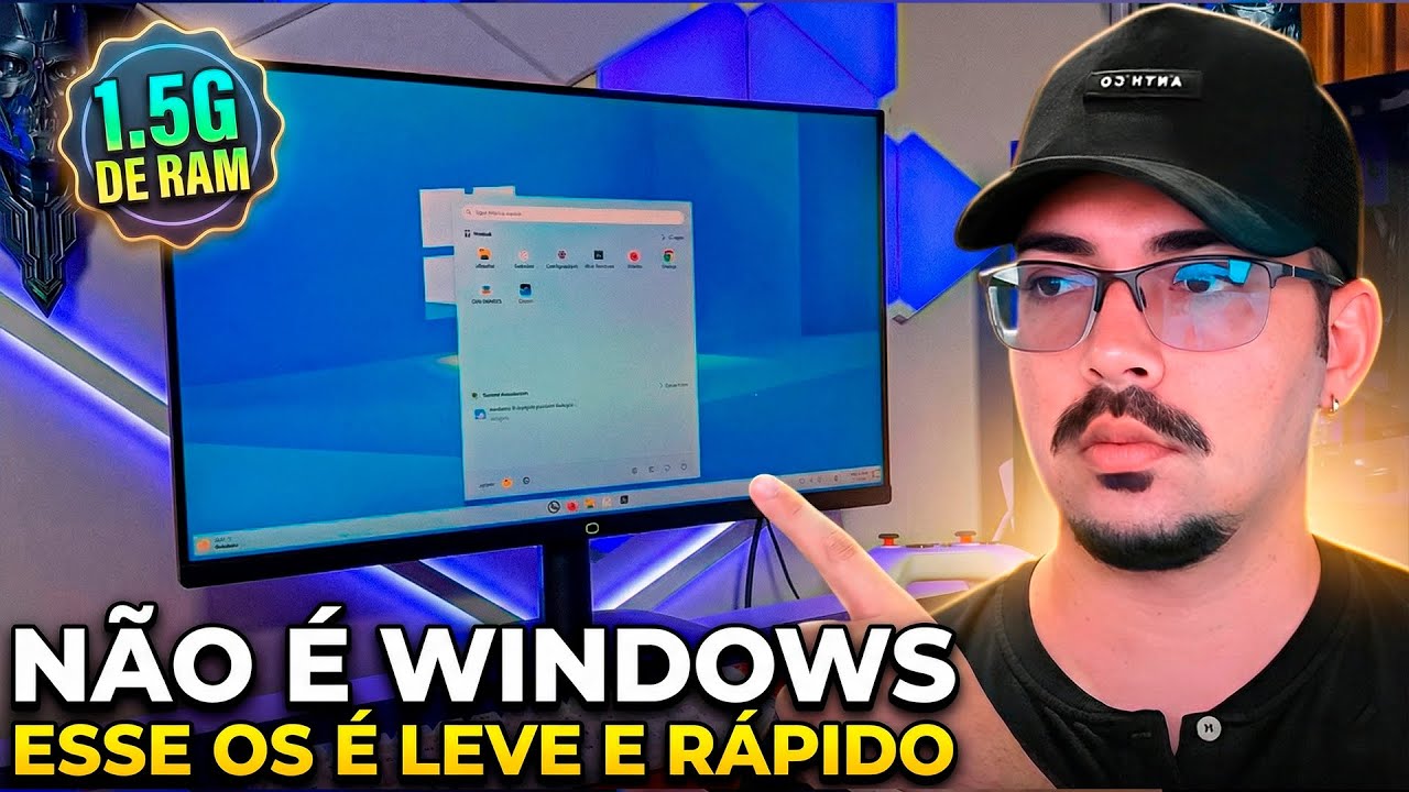 O "WINDOWS" DA ALEMANHA que Ninguém Conhece!  (VailuxOS)