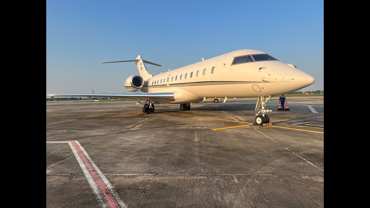 Book Air Charter Flight in Vietnam - Private Jet landed at Noi Bai International Airport, Hanoi