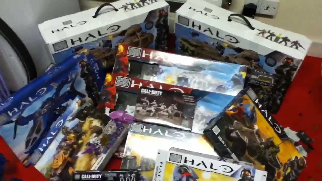 HUGE HALO MEGA BLOKS HAUL! BLOKSFEST 2014! TheSSMotion - YouTube