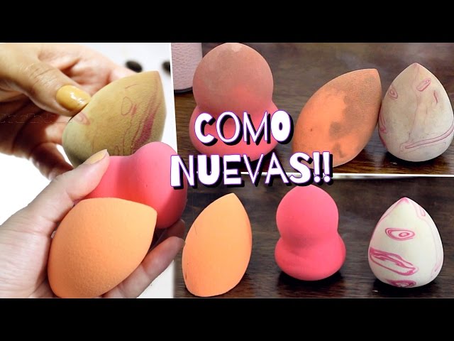 La mejor forma para limpiar las esponjas de maquillaje - Divinity