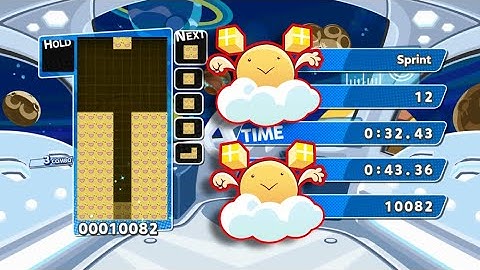 O SPRINT TETRIS - Puyo Puyo Tetris