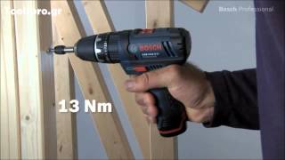 Gsb 10.8-2-Li Bosch Pro Κρουστικό Δράπανο- Www.toolspro.gr