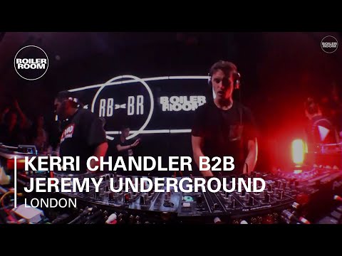 Kerri Chandler B2B Jeremy Underground Ray-Ban X Boiler Room 017 London Dj Set