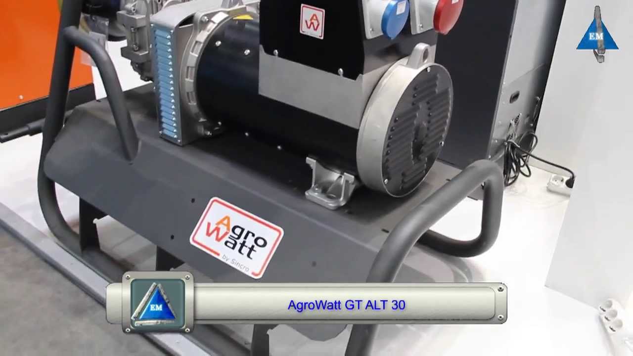 ГЕНЕРАТОР AGROWATT  GT ALT 30 KVA