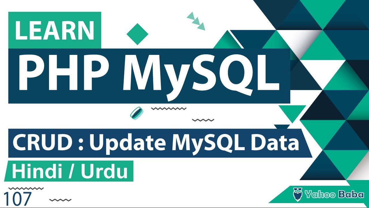 php update mysql  2022  PHP MySQL CRUD - Update Data Tutorial in Hindi / Urdu