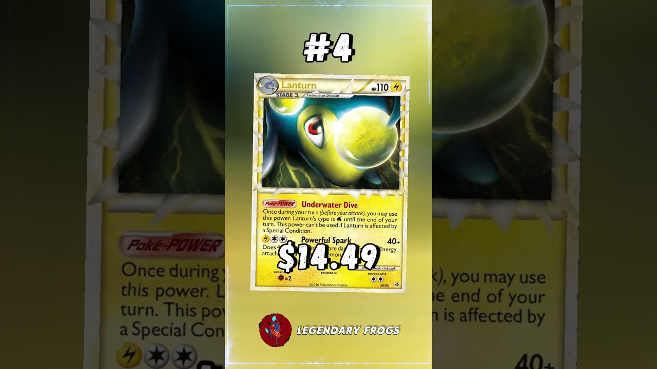 Top 5 Lanturn Pokemon Cards 