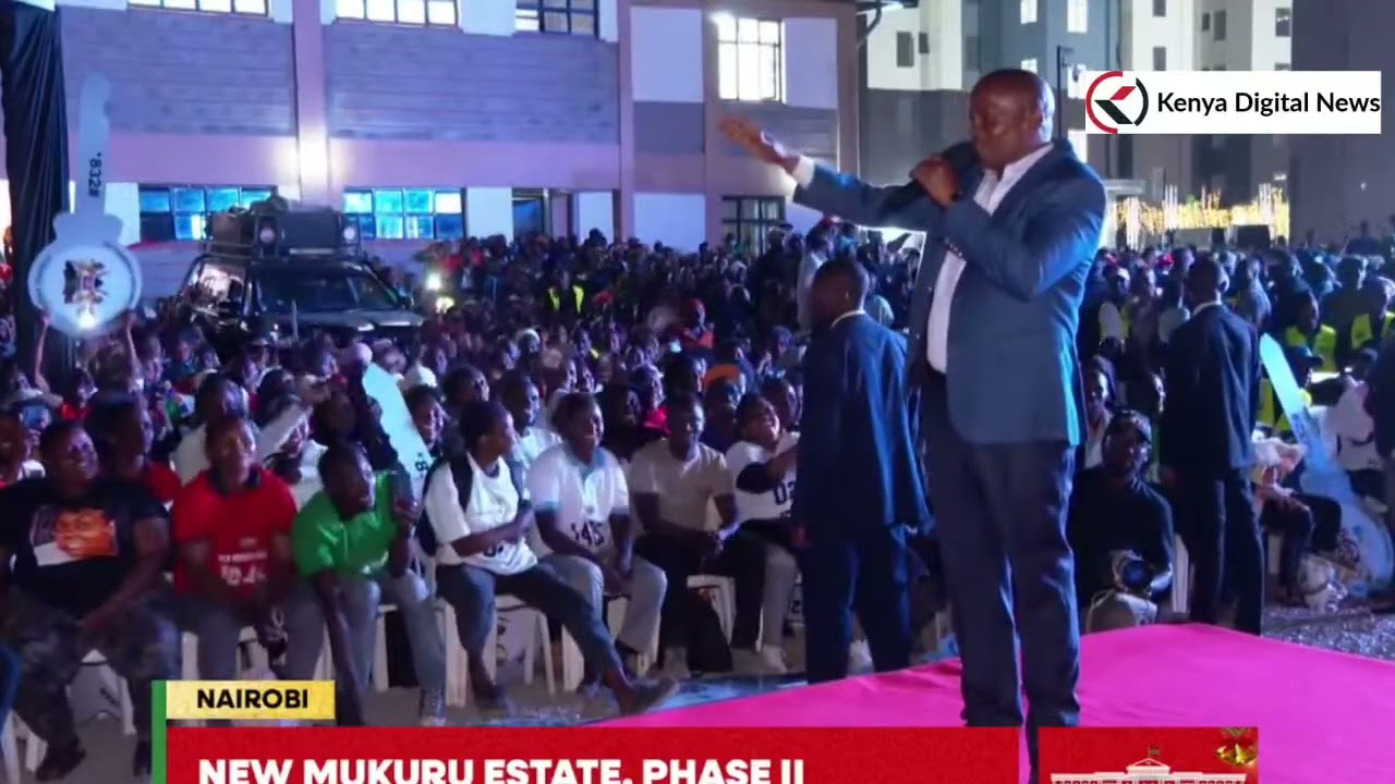 Rais Ruto Ni Fire si Fire! Ako no vision mzuri ya Kenya, DP Kindi Wows Mukuru New Estate Residents