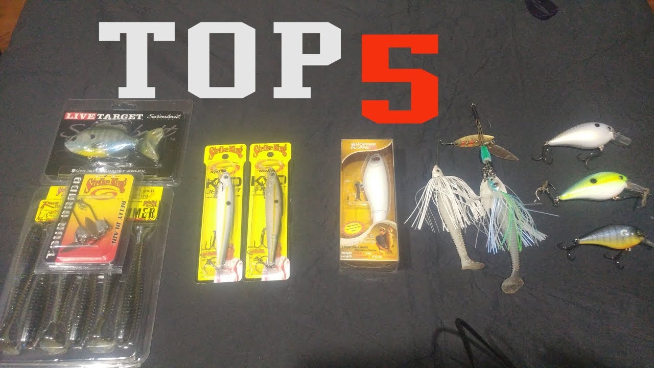 TOP 5  PRESPAWN BAITS WHAT ARE YOU GOING TO THROW TO CATCH YOUR NEXT TOAD ?