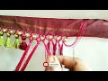 New sareekuchu beads design/easy techniques #sareekuchu #lakshmidesigns/ #tricks, #beginners