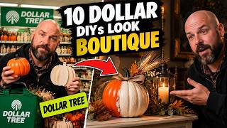 10 Dollar Tree Fall Farmhouse DIYs That Look Like a Boutique