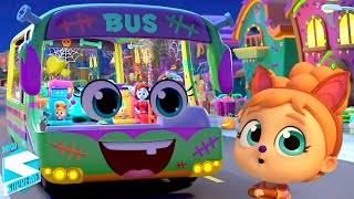 Колеса На Хэллоуинском Автобусе + Жуткий Мультфильмы Для Малышей