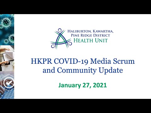 HKPR COVID 19 Media Scrum:Community Update   Jan  27, 2021