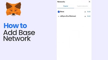 How to Add Base Network on Metamask