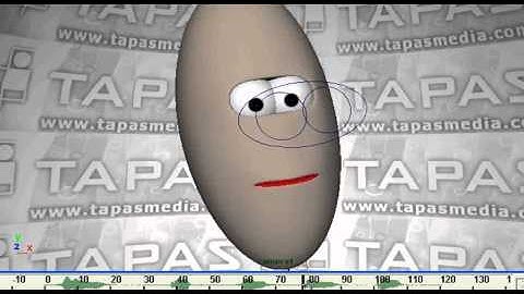 Lip sync mouth dialogue 3d animation lesson - maya 3ds max tutorials by TAPAS multimedia hyderabad