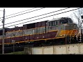 I Was Filming a CSX Train and a BNSF Train Came By! WWoT Car Back After 1 Year! CP Heritage Unit!