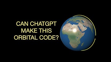 Can ChatGPT Make a VPython Program for Orbital Motion?