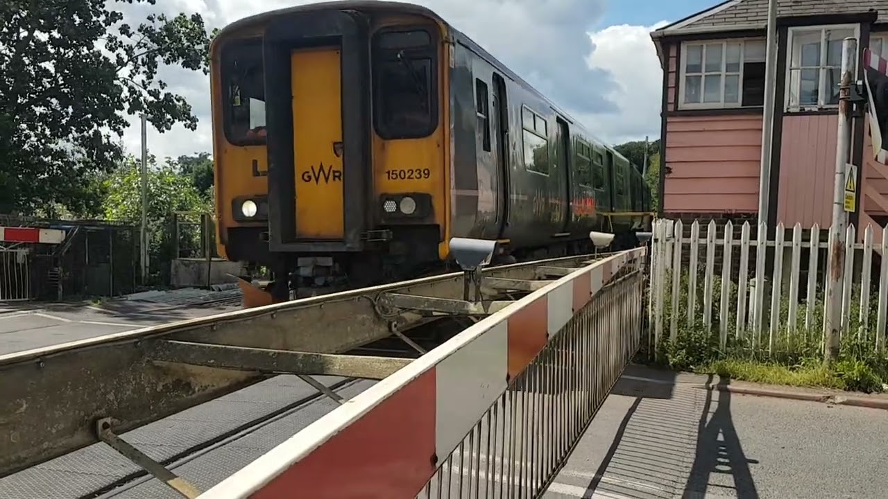 Crediton Level Crossing Devon.