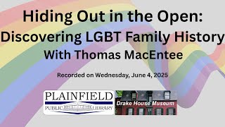 Hiding Out in the Open: Discovering LGBT Family History with Thomas MacEntee