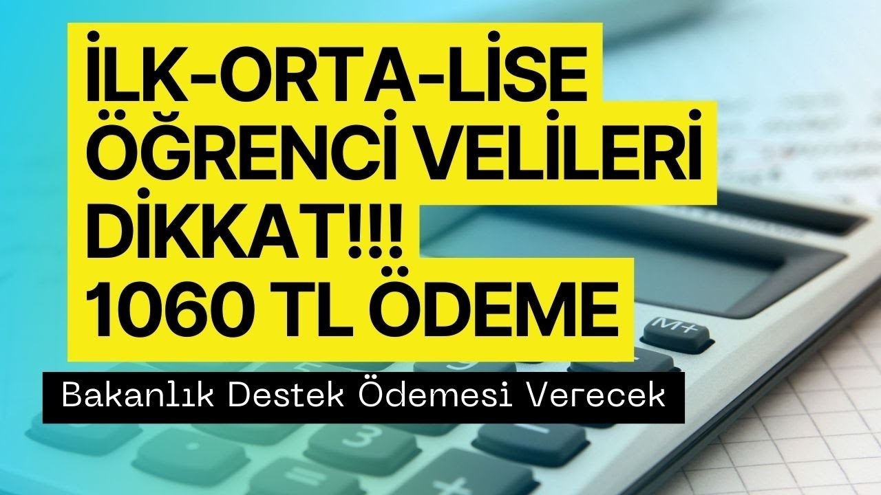 Çocuğu İlkOrtaokulda Okuyanlar Müjde! Saat 17.00'a Kadar Başvurun