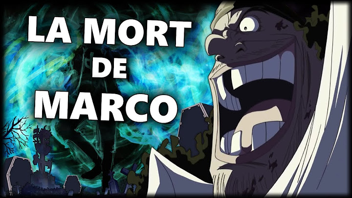 BARBE NOIRE VA TUER MARCO !! - one piece théorie