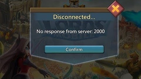 Fix Login issue in Lords Mobile no response from server 2000 in just 1 min only