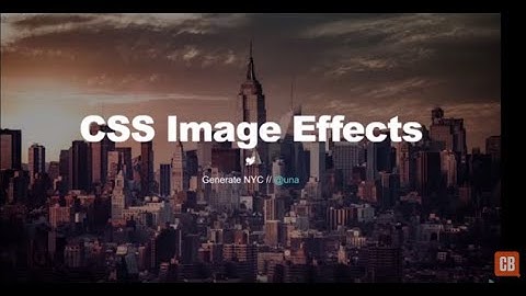 Una Kravets: CSS image effects